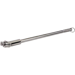 Williams - Socket Handles; Tool Type: Tethered Flexible Handle ; Drive Size (Inch): 3/4 ; Overall Length (Inch): 22-1/8 ; Finish/Coating: Chrome ; Additional Information: Drive handles provide extra leverage with greater strength than ratchets. Square dr - Exact Industrial Supply