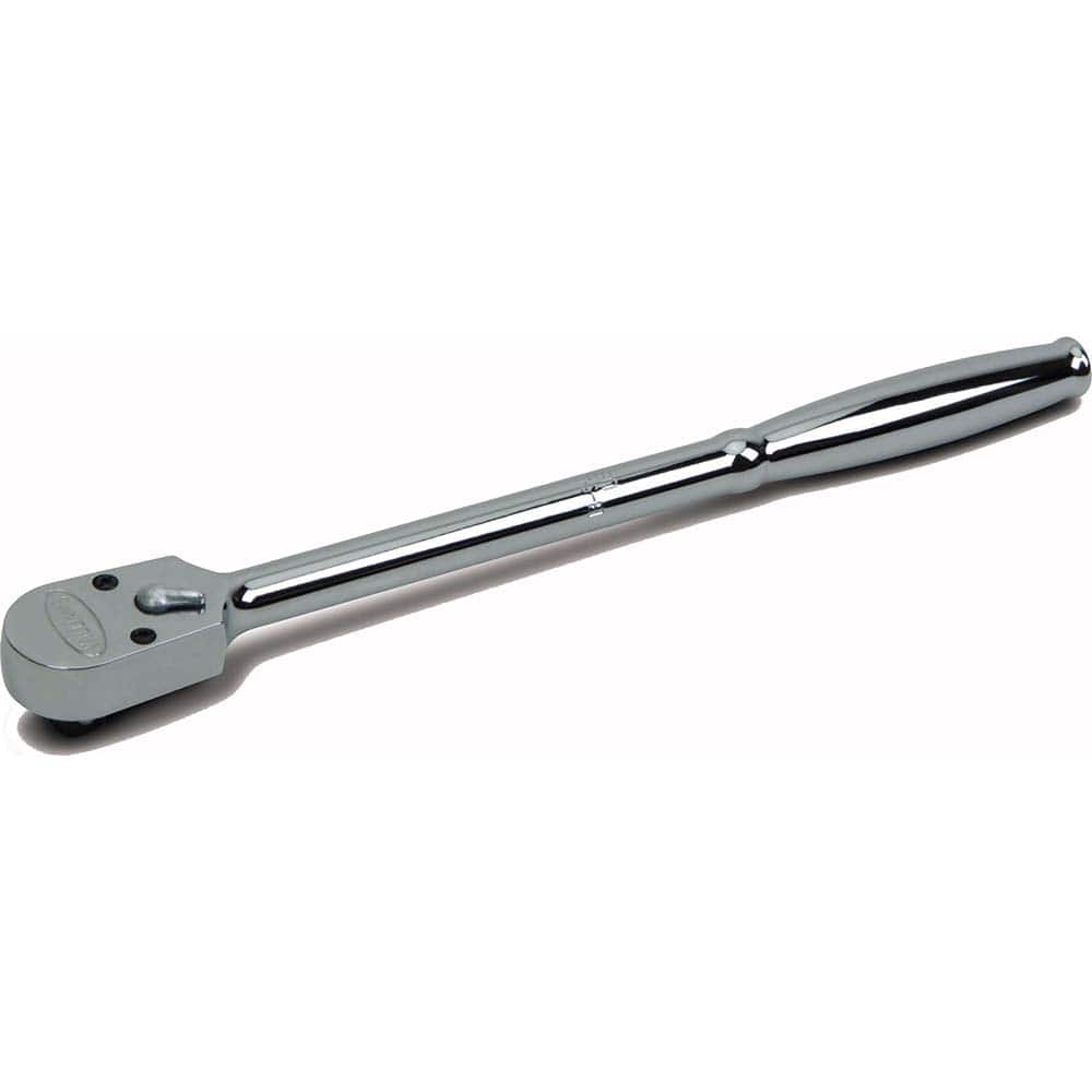 Williams - Ratchets; Tool Type: 3/8" Drive Ratchet ; Drive Size (Inch): 3/8 ; Head Shape: Pear ; Head Features: Fine Tooth; Flat Sealed; Reversible; Standard ; Finish/Coating: Chrome ; Overall Length (Inch): 8 - Exact Industrial Supply
