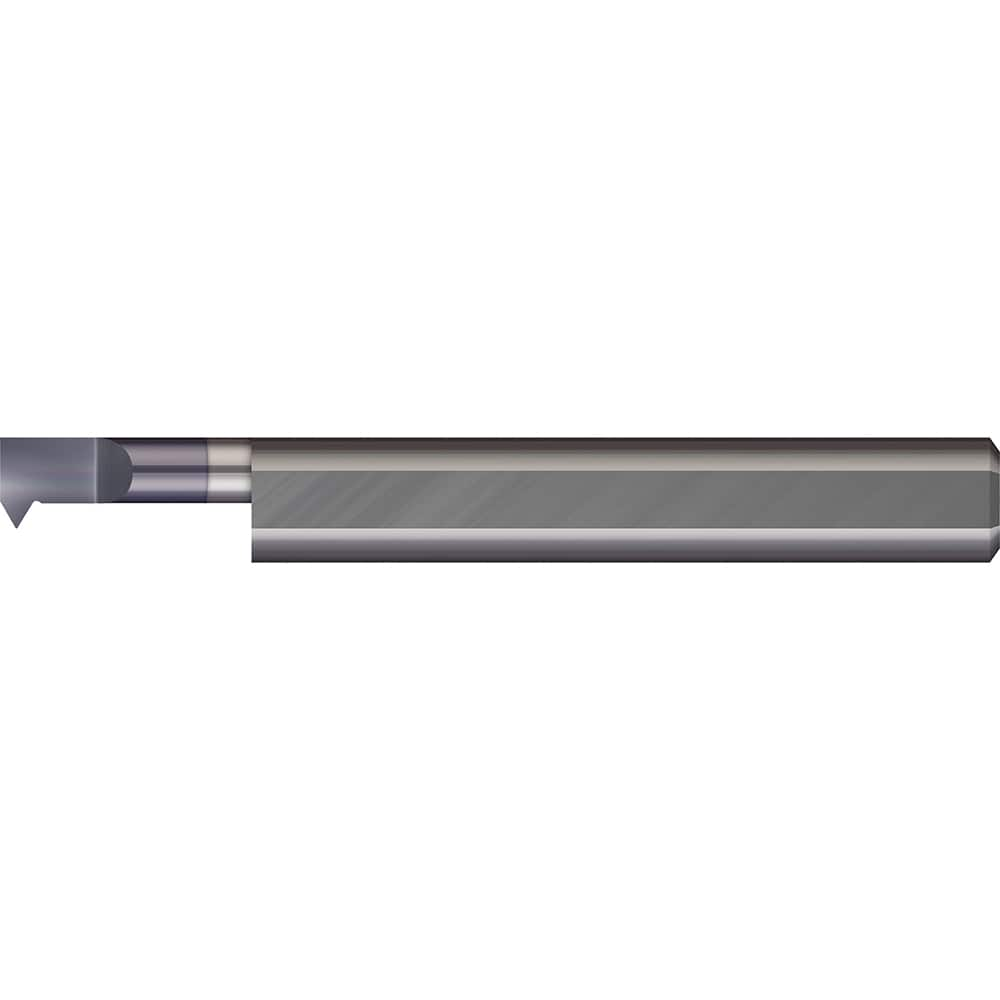 Micro 100 - Single Point Threading Tools; Thread Type: Internal ; Material: Solid Carbide ; Profile Angle: 60 ; Threading Diameter (Decimal Inch): 0.2000 ; Cutting Depth (Decimal Inch): 0.4000 ; Maximum Threads Per Inch: 56 - Exact Industrial Supply