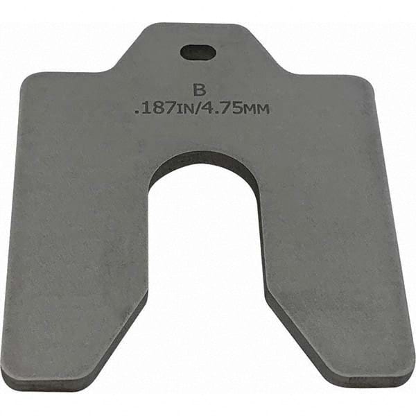 Maudlin Products - Metal Shim Stock Type: Slotted Shim Material: Stainless Steel - Best Tool & Supply