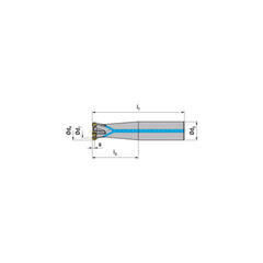 Indexable Ball Nose End Mills; Milling Diameter: 32.00 mm; Maximum Depth Of Cut: 6.00 mm; Maximum Ramping Angle: 4.0; Shank Diameter: 32.00 mm; Shank Type: Cylindrical; Compatible Insert Style: RPHX; RPNX; Compatible Insert Size Code: RP.X 1204..; Toolhol