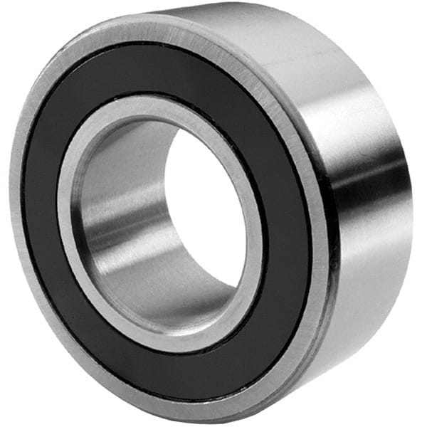 Miniature Ball Bearing: 8 mm Bore Dia, 22 mm OD, 22.1 mm OAW 1 Row, 310 lb Static Load Capacity, 740 lb Dynamic Load Capacity