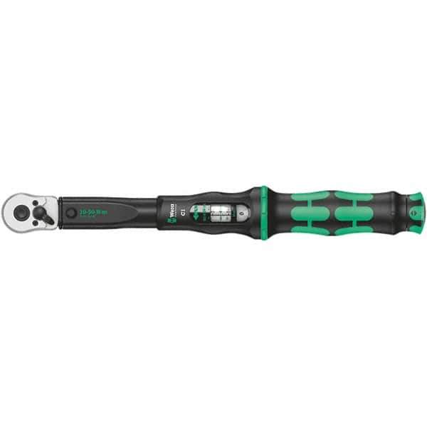 Wera - Torque Wrenches Type: Click Type Drive Size (Inch): 1/2 - Best Tool & Supply