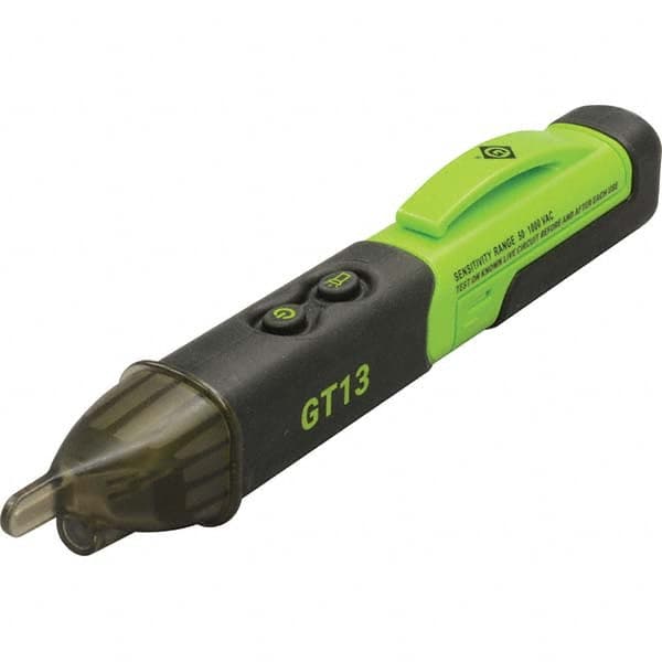 Greenlee - Circuit Continuity & Voltage Testers; Tester Type: Non-Contact Voltage Tester ; Maximum Voltage: 1000 VAC ; Minimum Voltage: 50 VAC ; Frequency Rating (Hz): 50/60 ; Display Type: Light Indicator ; Power Supply: AAA - Exact Industrial Supply