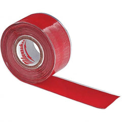 Milwaukee Tool - Tool Holding Accessories; Type: Tool Lanyard ; Connection Type: Tape ; Length: 144.00 ; Length (Decimal Inch): 144.00 ; Additional Info: 12ft Self-Adhering Tape ; Color: Red - Exact Industrial Supply