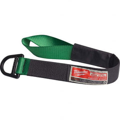 Milwaukee Tool - Tool Holding Accessories; Type: Tool Lanyard ; Connection Type: D-Ring ; Length: 26.00 ; Length (Decimal Inch): 26.00 ; Additional Info: 50lb Anchor Strap ; Color: Black; Green - Exact Industrial Supply