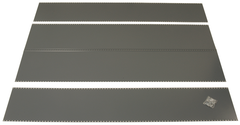 36 x 18 x 85'' - Steel Panel Kit for UltraCap Shelving Starter Unit (Gray) - Best Tool & Supply