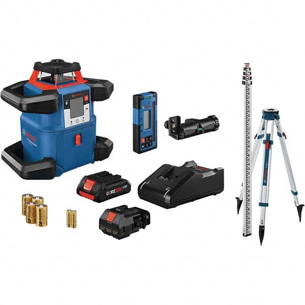 Bosch - Rotary Lasers Level Type: Rotary Laser Maximum Measuring Range (Feet): 4000 - Best Tool & Supply