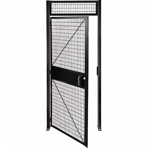 Folding Guard - Temporary Structure Doors Type: Hinged Door Width (Feet): 4 - Best Tool & Supply