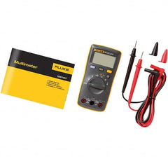 Fluke - Multimeters Multimeter Type: Digital Measures: Capacitance; Diode Test; Resistance; Voltage - Best Tool & Supply