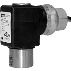 Parker - 24 VDC 1/8" NPT Port Stainless Steel Two-Way Direct Acting Solenoid Valve - Best Tool & Supply