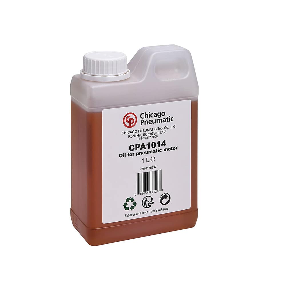 Chicago Pneumatic - Air Tool & Air Compressor Oil; Type: Lubrication ; SAE Grade: N/A ; ISO Grade: N/A ; Container Size Range: 32 oz. (2 Lb.) - Exact Industrial Supply