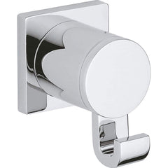 Grohe - Washroom Shelves, Soap Dishes & Towel Holders; Type: Robe Hook ; Material: Metal ; Length (Inch): 2-1/4 ; Width (Inch): 2 ; Depth (Inch): 2-1/4 ; Finish/Coating: Polished Chrome - Exact Industrial Supply