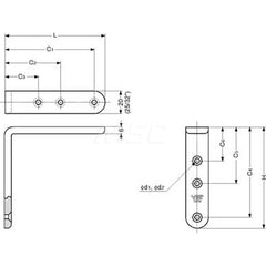 Brackets; Type: Angle Bracket; Length (mm): 70.00; Width (mm): 20.00; Height (mm): 70.0000; Load Capacity (Lb.): 52.000; Finish/Coating: Mirror; Minimum Order Quantity: 304 Stainless Steel; Material: 304 Stainless Steel