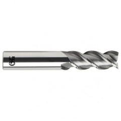 5/16 Dia. x 2-1/2 Overall Length 3-Flute .020 C/R Solid Carbide SE End Mill-Round Shank-Center Cutting-Uncoated - Best Tool & Supply