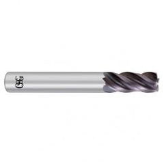 3/4 x 3/4 x 1-1/2 x 3-1/2 4Fl .060 C/R Carbide End Mill - EXO - Best Tool & Supply