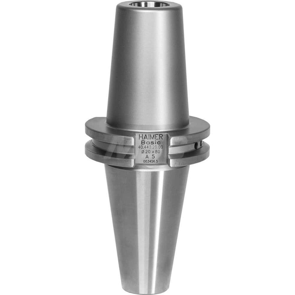 Shrink-Fit Tool Holder & Adapter: 7/16″ Shank Dia, CAT40 Modular Connection, BT40 Taper Shank 3.15″ Projection, 0.94″ Nose Dia