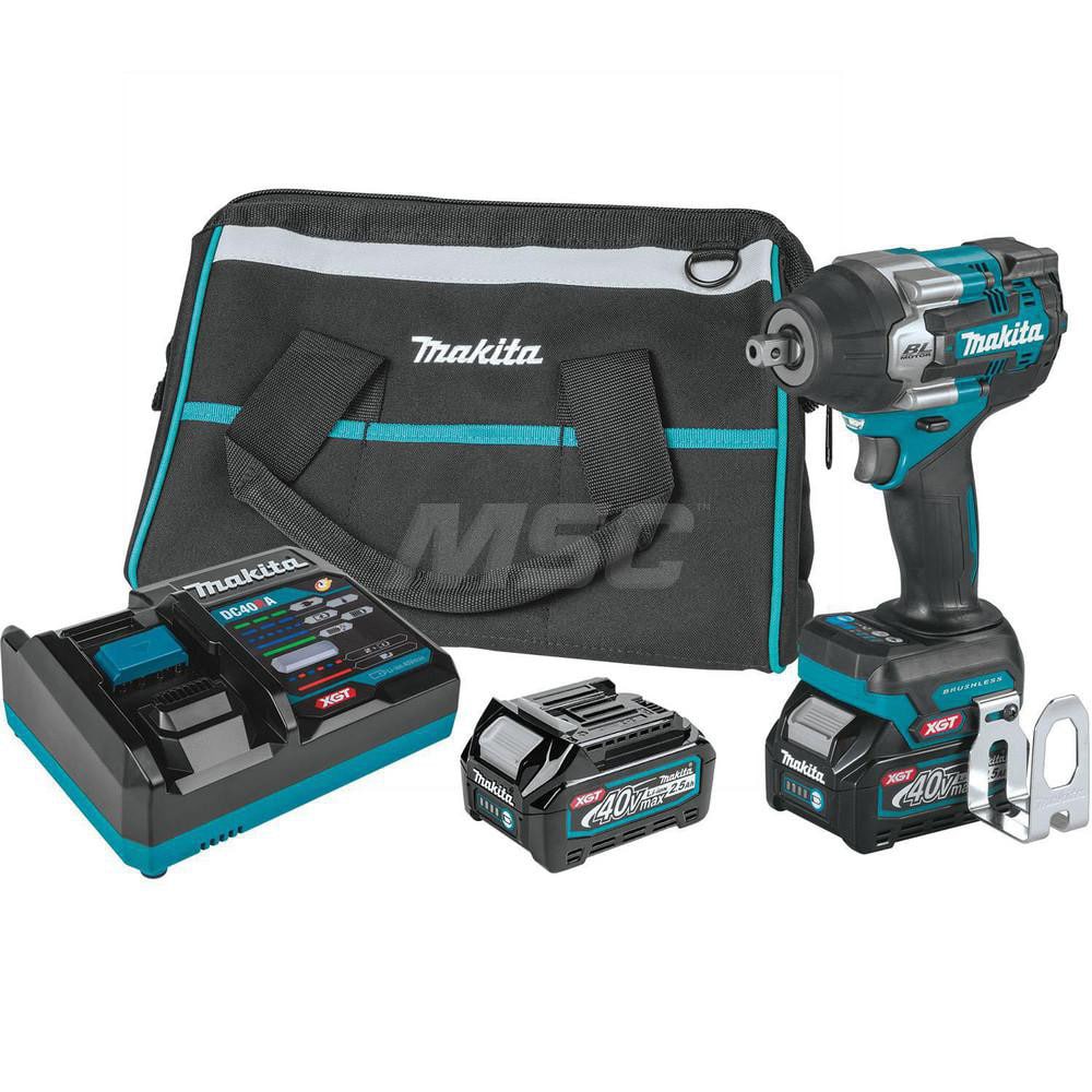 Cordless Impact Wrench: 40V, 1/2″ Drive, 2,900 BPM, 2,300 RPM 2 XGT Battery Included, Charger Included