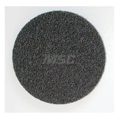 Quick-Change Disc: 3″ Disc Dia, 36 Grit, Silicon Carbide, Coated Black, Cloth Backed, 20,000 RPM