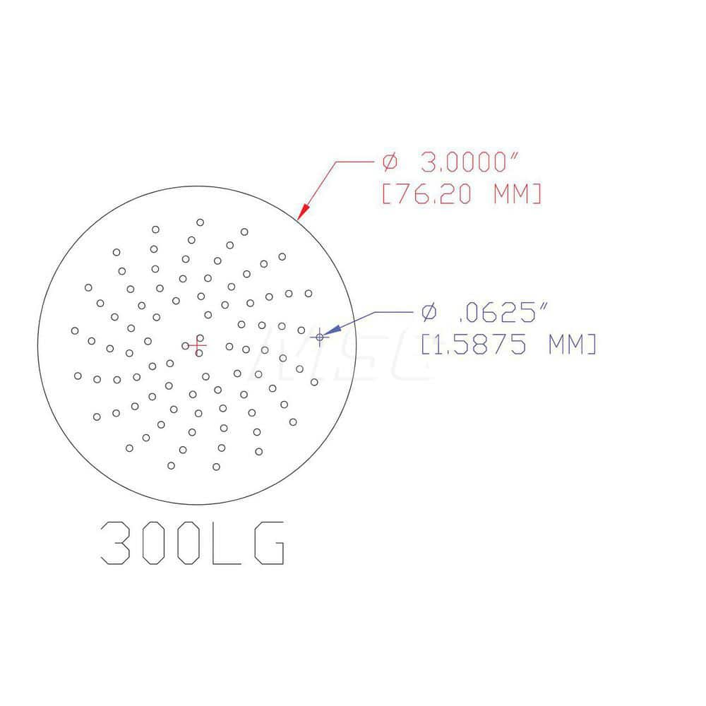 Hook & Loop Disc: 5″ Dia, 320 Grit, Coated, Aluminum Oxide A-Weighted