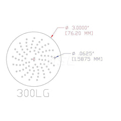 Hook & Loop Disc: 3″ Dia, 400 Grit, Coated, Aluminum Oxide A-Weighted