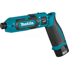 Cordless Impact Driver: 7.2V, 1/4″ Drive, 2,450 RPM Variable Speed, 2 Lithium-ion Battery Included