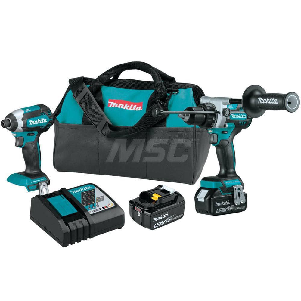 Cordless Tool Combination Kit: 18V