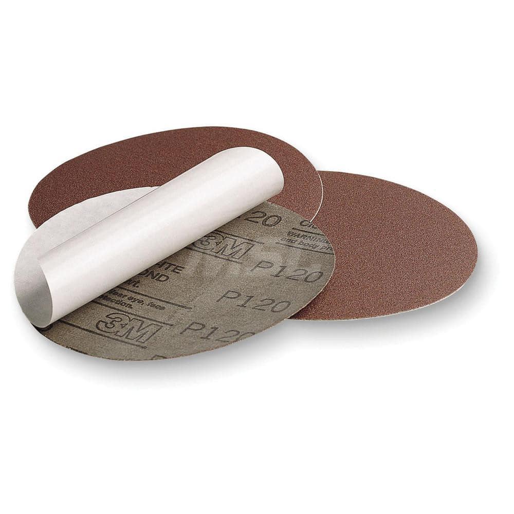 5″ Dia, 120 Grit, Aluminum Oxide