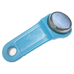 10 Pack DS1990A Light Blue iButton Keyfobs