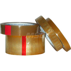 Packing Tape: 3/4″ Wide, 216' Long, Clear, Solvent-Based Adhesive Cellulose