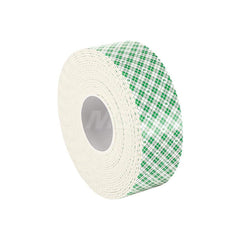 White Double-Sided Urethane Foam Tape: 1/4″ Wide, 5 yd Long, 62.5 mil Thick, Acrylic Adhesive