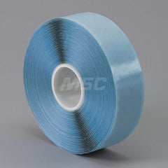 Translucent Double-Sided Rubber Tape: 1/2″ Wide, 32 mil Thick, Rubber Resin Adhesive