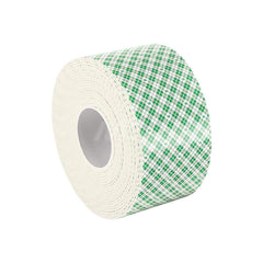 White Double-Sided Urethane Foam Tape: 2″ Wide, 5 yd Long, 125 mil Thick, Acrylic Adhesive