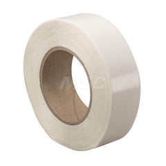 Translucent Double-Sided UPVC Tape: 1/4″ Wide, 36 yd Long, 8.5 mil Thick, Acrylic Adhesive