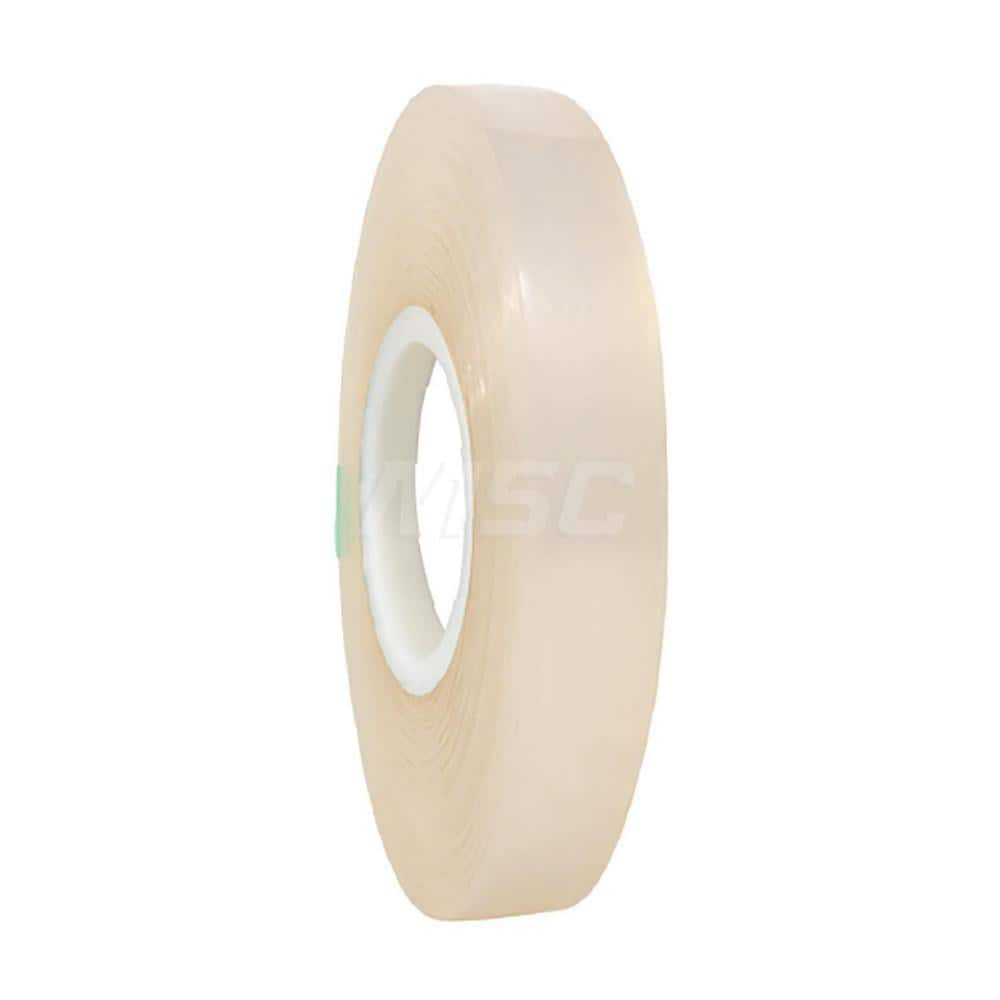 Transparent Double-Sided Foam Tape: 1/2″ Wide, 5 yd Long, 20 mil Thick, Acrylic Adhesive