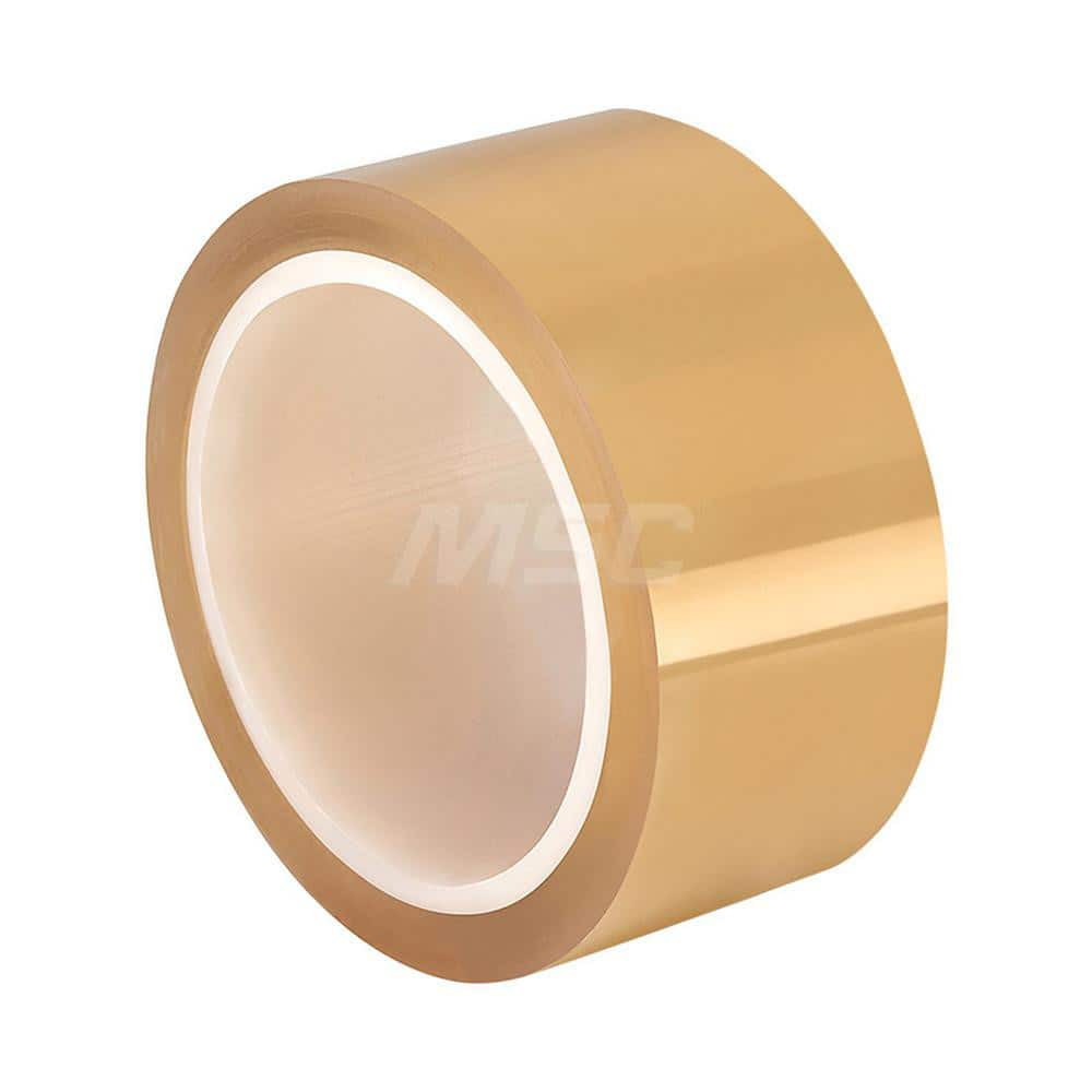 FEP Film Tape: 1″ Wide, 5 yd Long, 3.5 mil Thick 8 Lb/In Tensile Strength, Silicone Adhesive, -100 to 400 ° F