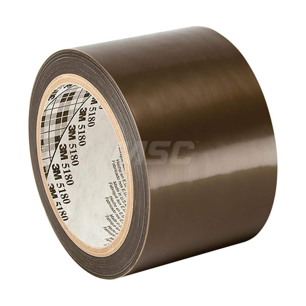 Polytetrafluroethylene Film Tape: 12″ Wide, 36 yd Long, 3.7 mil Thick 22 Lb/In Tensile Strength, Silicone Adhesive, 500 ° F