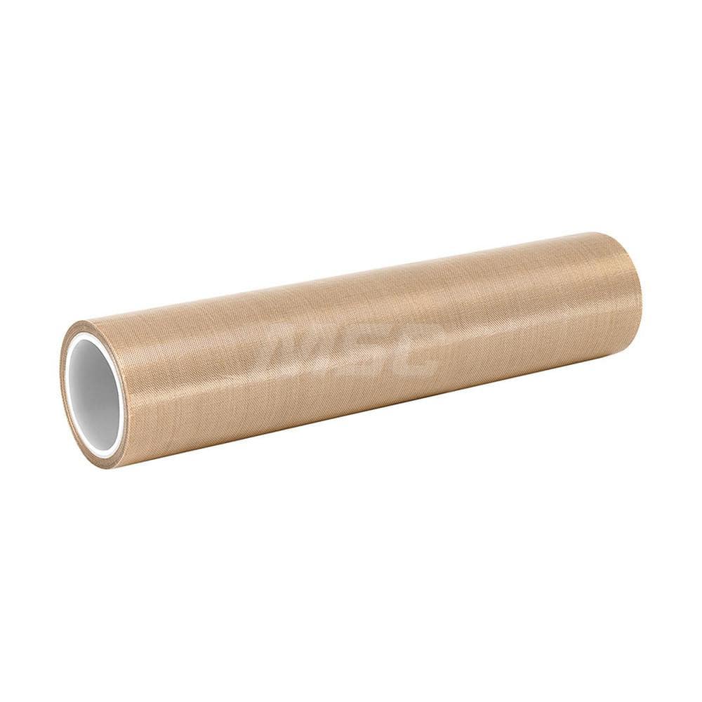 Glass Cloth Tape; Width (Inch): 12; Material Type: PTFE; Color: Brown; Adhesive Material: Silicone; Length (yd): 5.00; Thickness (mil): 8.2000; Tensile Strength (Lb./Inch): 175.00; Minimum Operating Temperature (F): -100.000; Maximum Operating Temperature