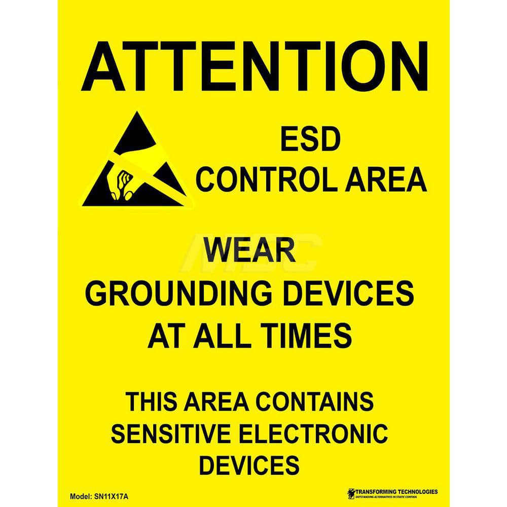 Anti-Static Equipment Accessories; Type: Safety Label