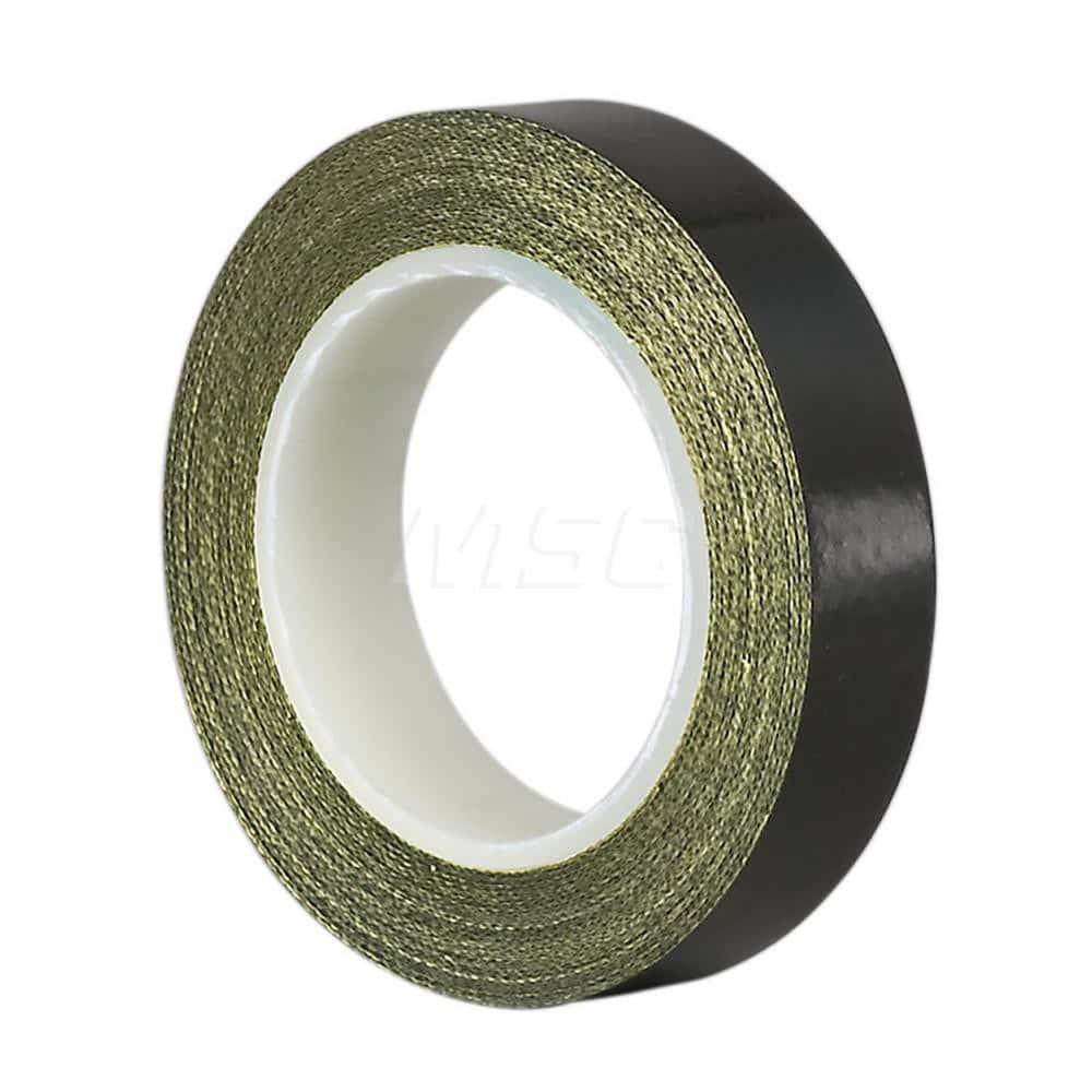 Glass Cloth Tape; Width (Inch): 4; Material Type: PTFE; Color: Black; Adhesive Material: Silicone; Length (yd): 18.00; Thickness (mil): 5.0000; Minimum Operating Temperature (F): -100.000; Maximum Operating Temperature (F): 500.000