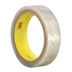 Polyethylene Film Tape: 1″ Wide, 100 yd Long, 3 mil Thick 2,500 Lb/In Tensile Strength, Acrylic Adhesive