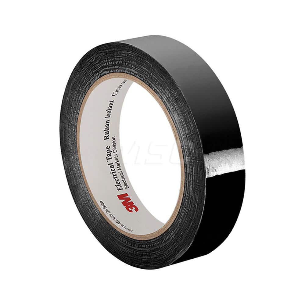 Polyester Film Tape: 1/4″ Wide, 72 yd Long, 2.5 mil Thick 25 Lb/In Tensile Strength, Acrylic Adhesive, 266 ° F