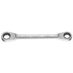 Box Wrenches; Wrench Type: Flat Ring Wrench; Wrench Size: 10x13 mm; Head Type: Straight; Double/Single End: Double; Wrench Shape: Straight; Material: Vanadium Steel; Finish: Chrome-Plated; Number Of Points: 6; Overall Length: 165.00