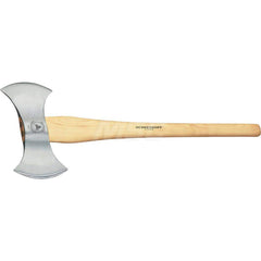 Hatchets & Axes; Type: Throwing Axe; Overall Length Range: 24″ and Longer; Head Weight Range: 1 - 2.9 lbs.; Handle Material: Hickory; Blade Length (Inch): 5-15/16; Head Weight (Grams): 1200; Overall Length (mm): 750.0000; Additional Information: Blade Wid