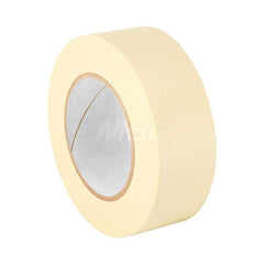 Masking Tape: 3/4″ Wide, 60 yd Long, 5.5 mil Thick, Tan Crepe Paper, Rubber Adhesive, 22 lb/in Tensile Strength