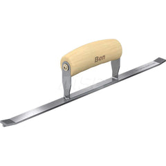 Trowels; Type: Grapevine Jointer; Trowel Type: Grapevine Jointer; Blade Type: Square Notch; Blade Material: Steel