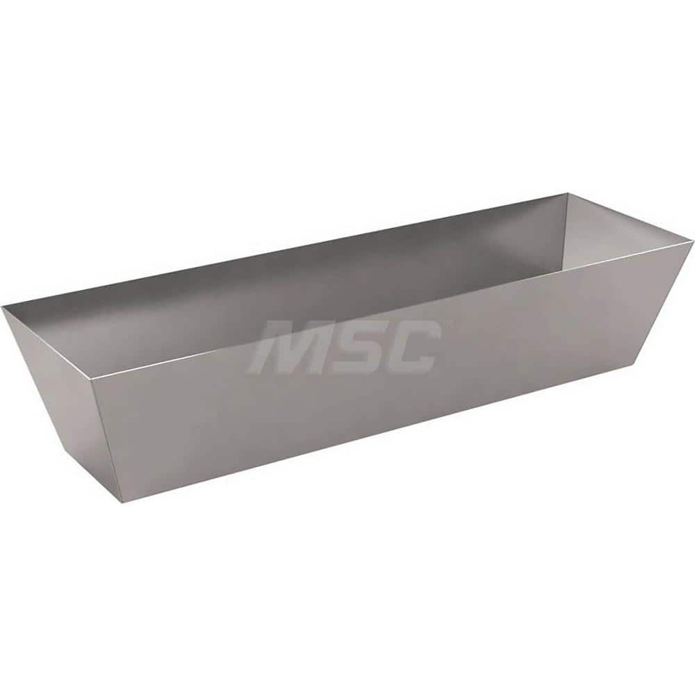 Mud Hawks & Pans; Type: Mud Pan; Size (Inch): 14.00000; Material: Stainless Steel