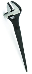 #211 - 1-1/4" Opening - 10" OAL - Chrome Vanadium Adjustable Spud Wrench - Best Tool & Supply