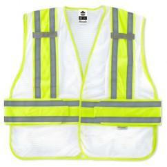 8240HL-NC XL/2XL WHT EXPANDABLE VEST - Best Tool & Supply