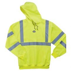 8393 S LIME HOODED SWEATSHIRT - Best Tool & Supply